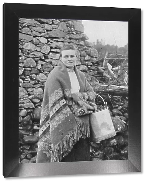 A Killarney peasant girl, Ireland, 1912
