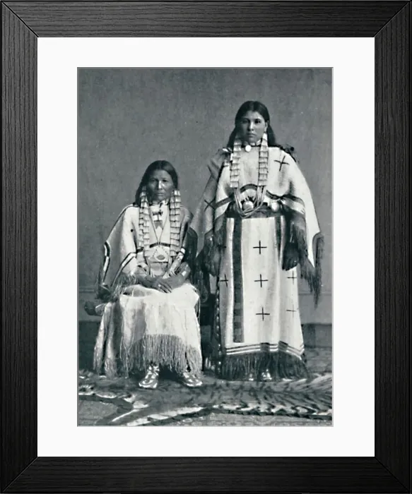 Framed Print : North American Indians, 1912. Artist: Elliott & Fry