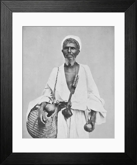 Framed Print : A Bedouin Arab from Lower Egypt, 1912. Artist: Lekegian & Co Framed Print : A Bedouin Arab from Lower Egypt, 1912. Artist: Lekegian & Co
