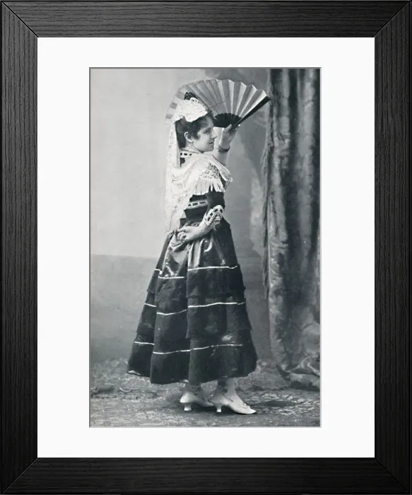 Framed Print : A Spanish dancer, 1912 Framed Print : A Spanish dancer, 1912