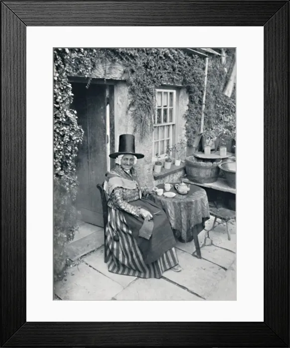 Framed Print : An old Welsh woman, 1912 Framed Print : An old Welsh woman, 1912