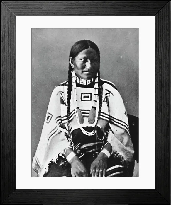 Framed Print : A Sioux woman, 1912. Artist: Robert Wilson Shufeldt Framed Print : A Sioux woman, 1912. Artist: Robert Wilson Shufeldt