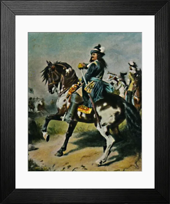 Framed Print : Der Grosze Kurfurst 1620-1688. - Gemalde von Camphausen, 1934 Framed Print : Der Grosze Kurfurst 1620-1688. - Gemalde von Camphausen, 1934