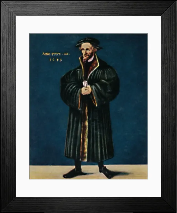 Framed Print : Melanchton 1497-1560, 1934 Framed Print : Melanchton 1497-1560, 1934