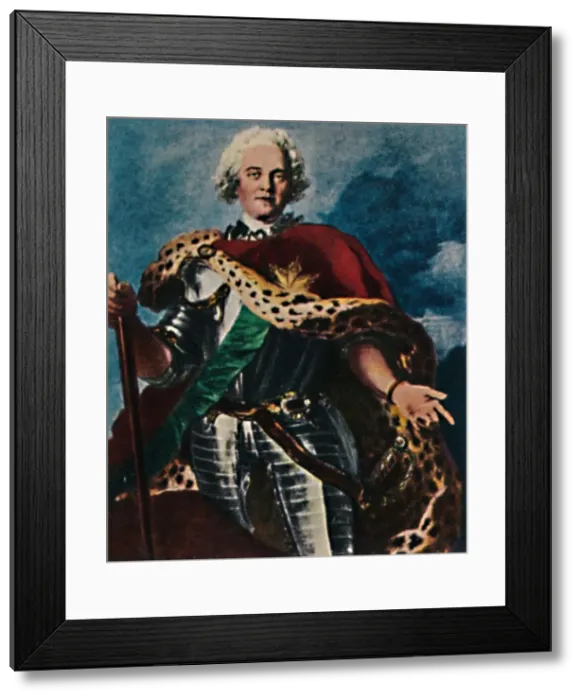 Framed Print : Graf Moritz von Sachsen. 1934 Framed Print : Graf Moritz von Sachsen. 1934