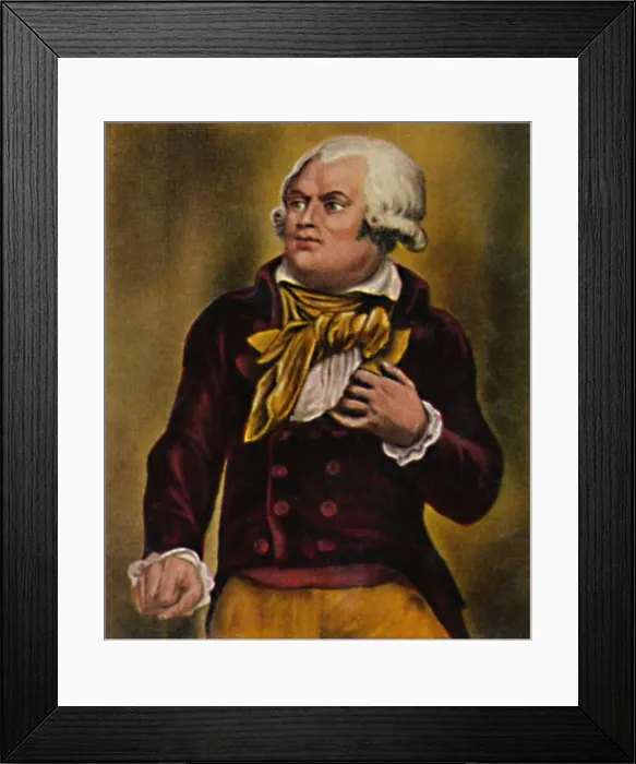 Framed Print : Danton 1759-1794, 1934 Framed Print : Danton 1759-1794, 1934