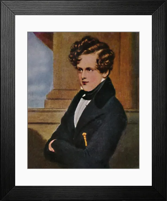 Framed Print : Herzog von Reichstadt 1811-1832. - Gemalde von Daffinger, 1934 Framed Print : Herzog von Reichstadt 1811-1832. - Gemalde von Daffinger, 1934