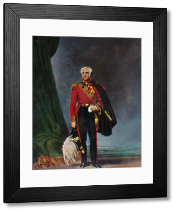 Framed Print : Herzog von Wellington 1769-1852. - Gemalde von Salter, 1934 Framed Print : Herzog von Wellington 1769-1852. - Gemalde von Salter, 1934