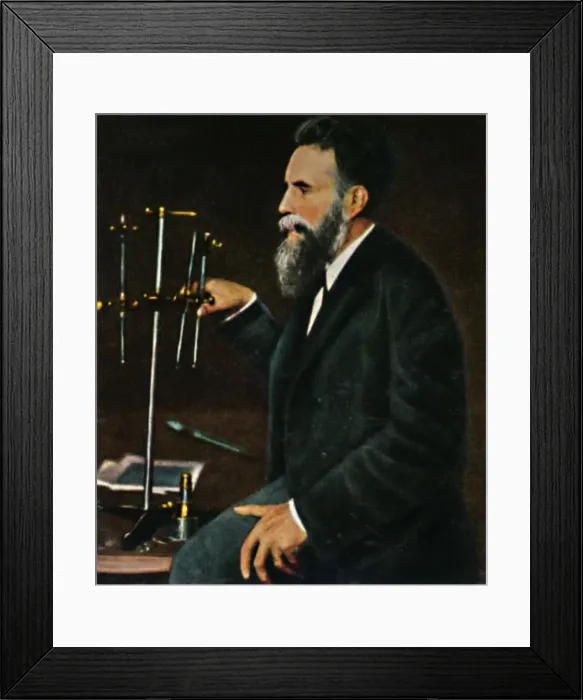 Framed Print : Wilhelm von Rontgen 1845-1923, 1934 Framed Print : Wilhelm von Rontgen 1845-1923, 1934