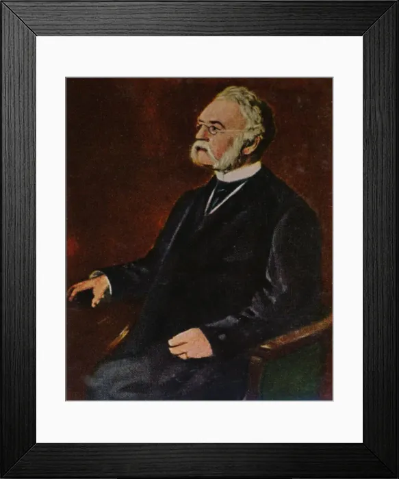 Framed Print : Werner von Siemens 1816-1892. Gemalde von Lenbach, 1934 Framed Print : Werner von Siemens 1816-1892. Gemalde von Lenbach, 1934