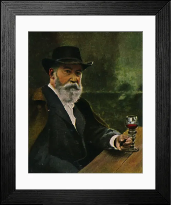 Framed Print : Wilhelm Busch 1832-1908, 1934 Framed Print : Wilhelm Busch 1832-1908, 1934