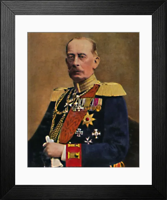 Framed Print : Feldmarschall Graf Schlieffen, 1934 Framed Print : Feldmarschall Graf Schlieffen, 1934