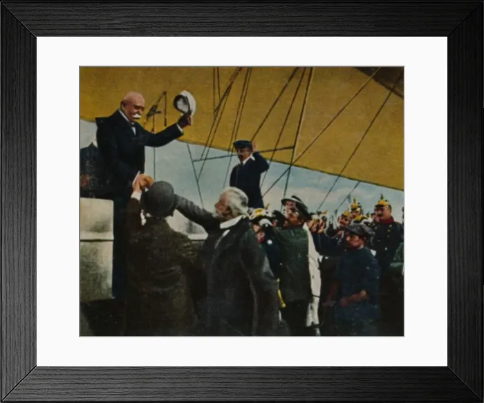 Framed Print : Graf von Zeppelin 1838-1917, 1934 Framed Print : Graf von Zeppelin 1838-1917, 1934