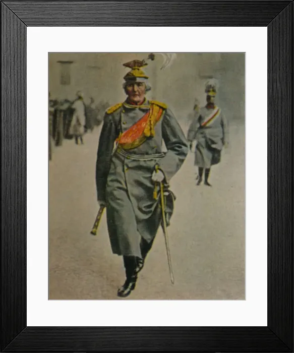 Framed Print : Gottlieb Graf von Haefeler 1836-1919. Gemalde von Pataky, 1934 Framed Print : Gottlieb Graf von Haefeler 1836-1919. Gemalde von Pataky, 1934