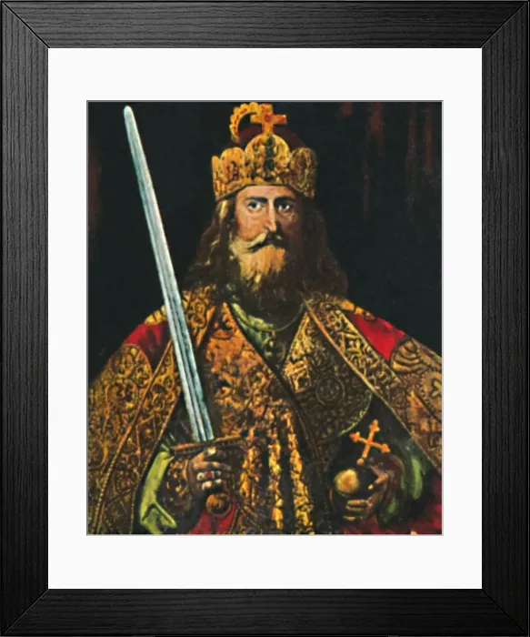 Framed Print : Karl der Grosze 1742-1814, 1934 Framed Print : Karl der Grosze 1742-1814, 1934