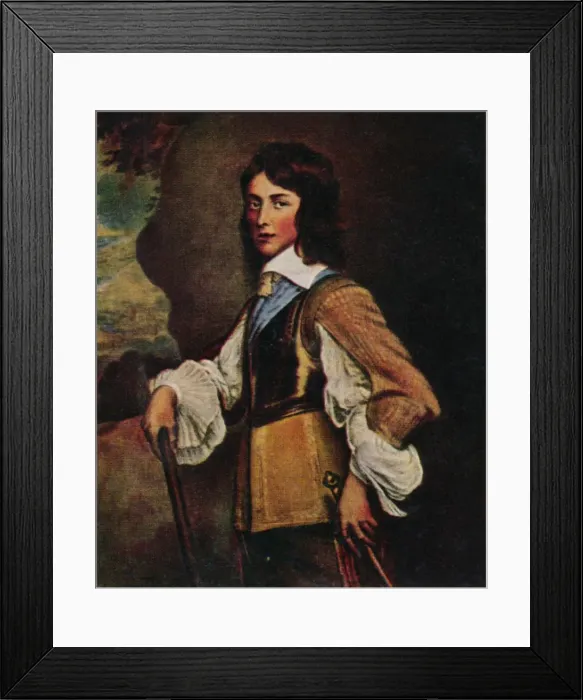 Framed Print : Prinz Wilhelm II. V. Naffau=Oranien 1626-1650. - Gemalde von Hanemann, 1934 Framed Print : Prinz Wilhelm II. V. Naffau=Oranien 1626-1650. - Gemalde von Hanemann, 1934