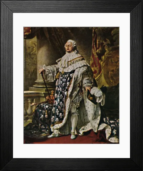 Framed Print : Konig Ludwig XIV, von Frankreich 1638-1715, 1934 Framed Print : Konig Ludwig XIV, von Frankreich 1638-1715, 1934