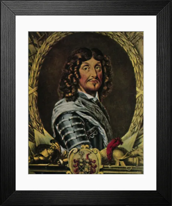 Framed Print : Feldmarschall von Derfflinger 1606-1695, 1934