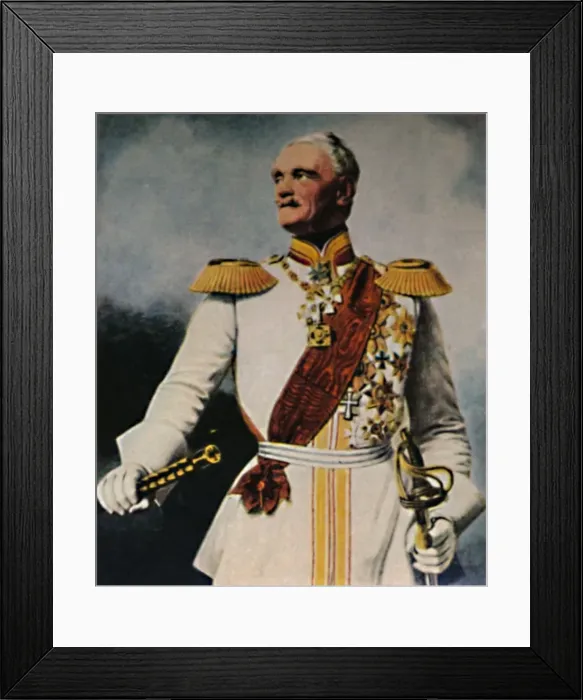 Framed Print : Feldmarschall Wrangel 1784-1877. - Gemalde von Fr. Kruger, 1934 Framed Print : Feldmarschall Wrangel 1784-1877. - Gemalde von Fr. Kruger, 1934