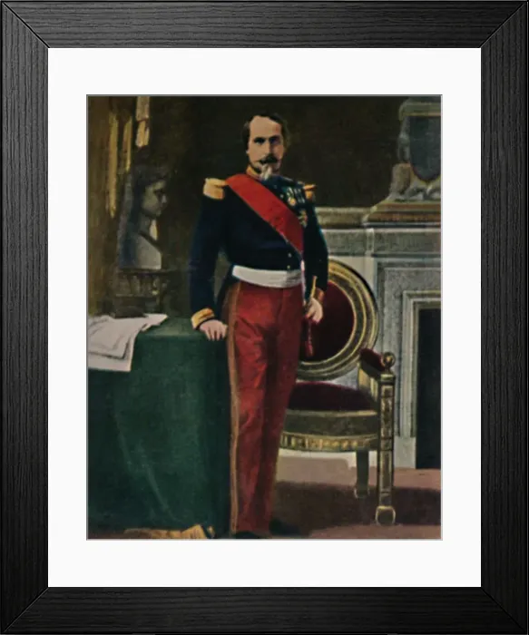 Framed Print : Kaiser Napoleon III, 1808-1873, 1934 Framed Print : Kaiser Napoleon III, 1808-1873, 1934