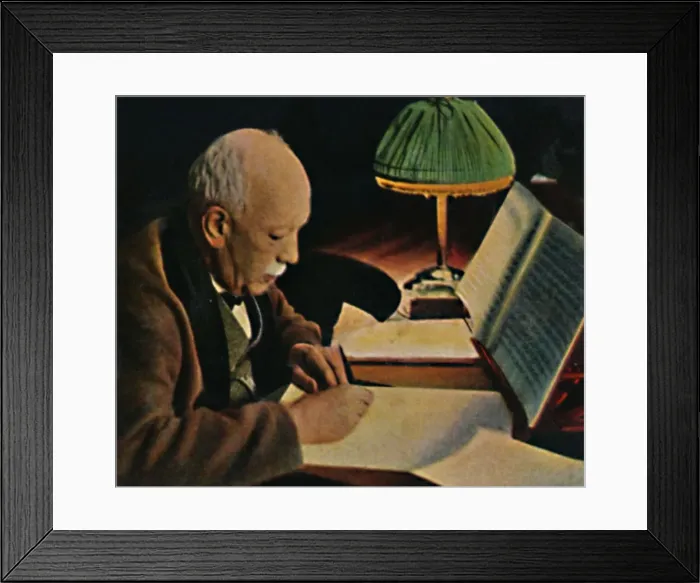 Framed Print : Richard Strausz - Geb. 1864, 1934 Framed Print : Richard Strausz - Geb. 1864, 1934