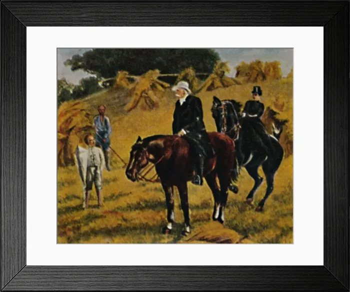 Framed Print : Furst Bismarck 1815-1898 als Gutsherr. - Gemalde von Marz, 1934 Framed Print : Furst Bismarck 1815-1898 als Gutsherr. - Gemalde von Marz, 1934