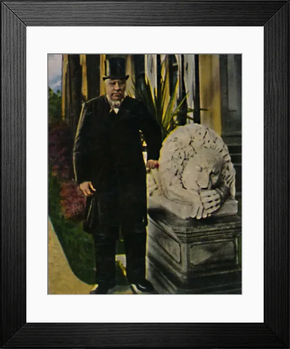 Framed Print : Ohm Kruger 1825-1904, 1934 Framed Print : Ohm Kruger 1825-1904, 1934