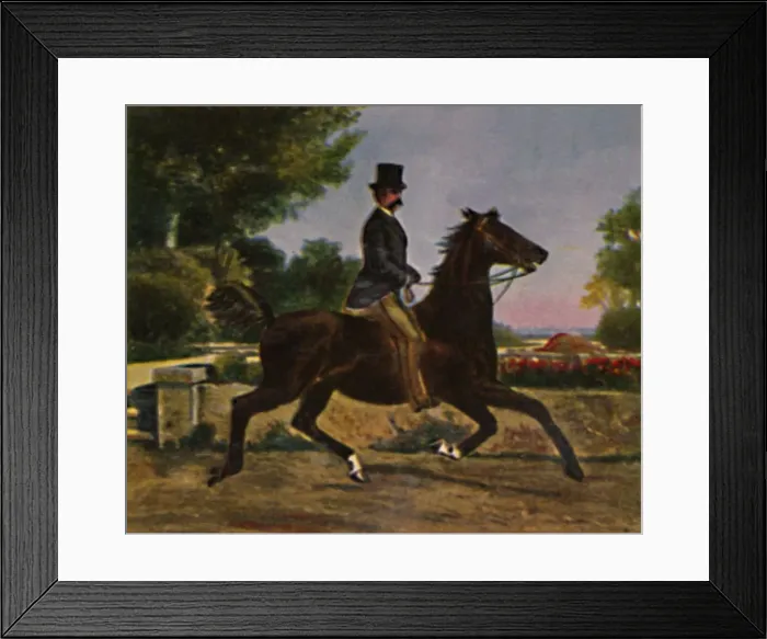 Framed Print : Konig Humbert I. von Italien 1844-1900. - Gemalde von Palizzi, 1934 Framed Print : Konig Humbert I. von Italien 1844-1900. - Gemalde von Palizzi, 1934