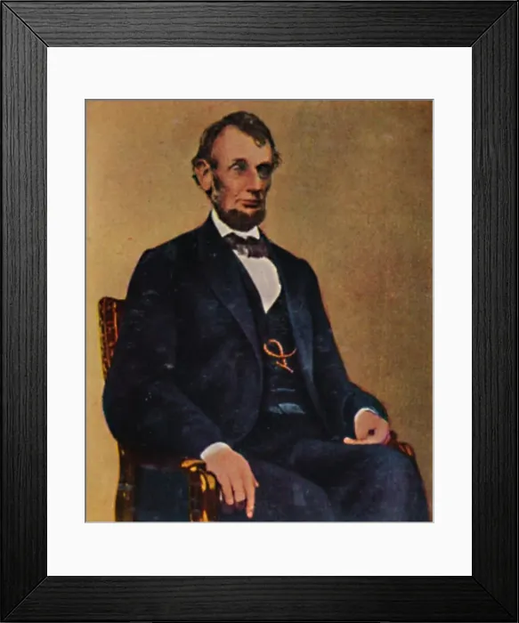 Framed Print : Abraham Lincoln 1809-1865, 1934 Framed Print : Abraham Lincoln 1809-1865, 1934