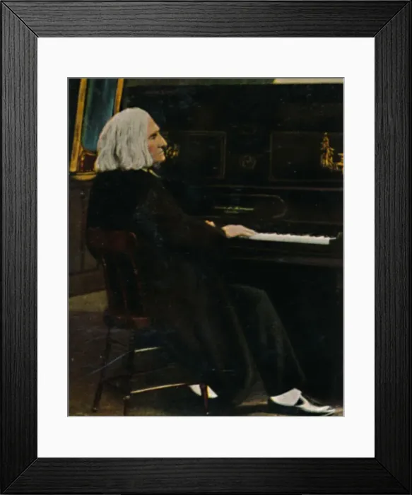 Framed Print : Franz von Liszt 1811-1886, 1934 Framed Print : Franz von Liszt 1811-1886, 1934