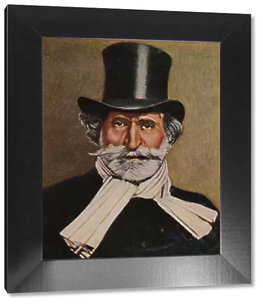 Giuseppe Verdi 1813-1901. - Gemalde von Michel, 1934