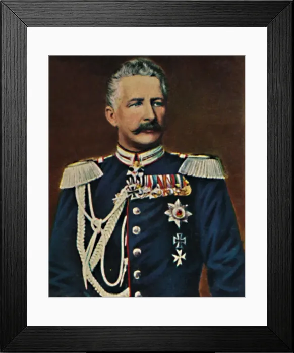 Framed Print : Feldmarschall Graf von Waldersee 1832-1904, 1934 Framed Print : Feldmarschall Graf von Waldersee 1832-1904, 1934