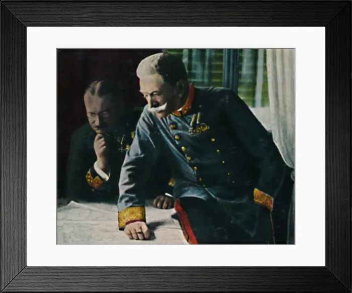 Framed Print : Feldmarschall Conrad von Hotzen, 1934 Framed Print : Feldmarschall Conrad von Hotzen, 1934