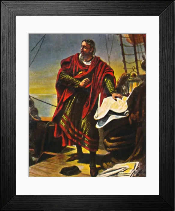Framed Print : Christoph Kolumbus 1446-1506, 1934