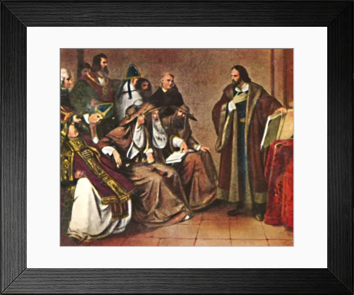 Framed Print : Johannes Hus 1369-1415, 1934 Framed Print : Johannes Hus 1369-1415, 1934