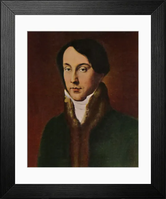 Framed Print : Chopin 1810-1849. - Gemalde von Hayez, 1934 Framed Print : Chopin 1810-1849. - Gemalde von Hayez, 1934