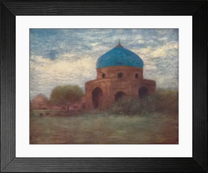 Framed Print : The Porcelain Dome, Amritsar, 1903. Artist: Mortimer L Menpes Framed Print : The Porcelain Dome, Amritsar, 1903. Artist: Mortimer L Menpes