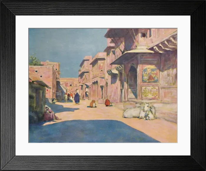 Framed Print : Jeypore, 1903. Artist: Mortimer L Menpes Framed Print : Jeypore, 1903. Artist: Mortimer L Menpes