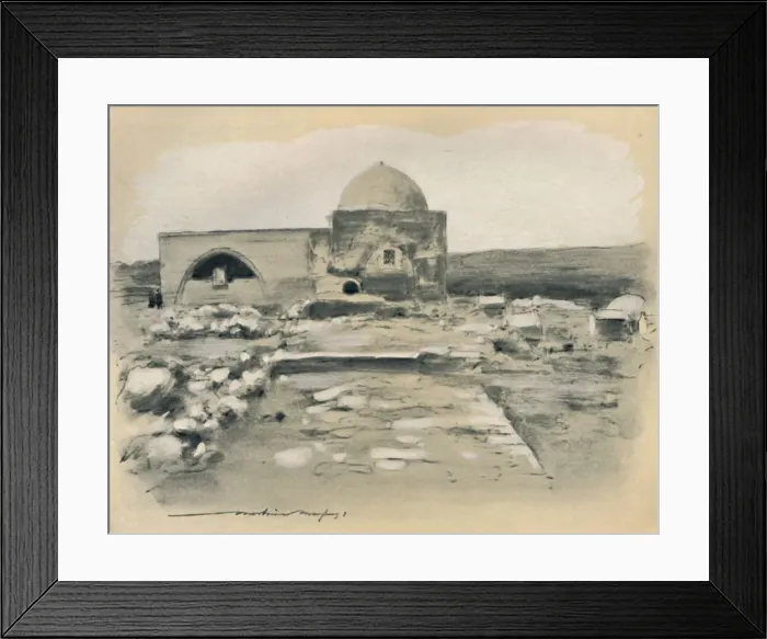 Framed Print : Delhi, 1903. Artist: Mortimer L Menpes Framed Print : Delhi, 1903. Artist: Mortimer L Menpes