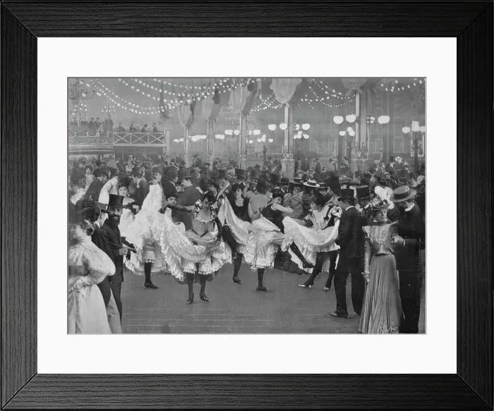 Framed Print : Le Bal Du Moulin-Rouge, 1900 Framed Print : Le Bal Du Moulin-Rouge, 1900