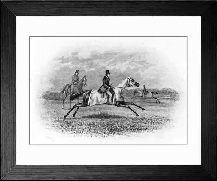 Framed Print : At Exercise, 19th century, (1911) Framed Print : At Exercise, 19th century, (1911)