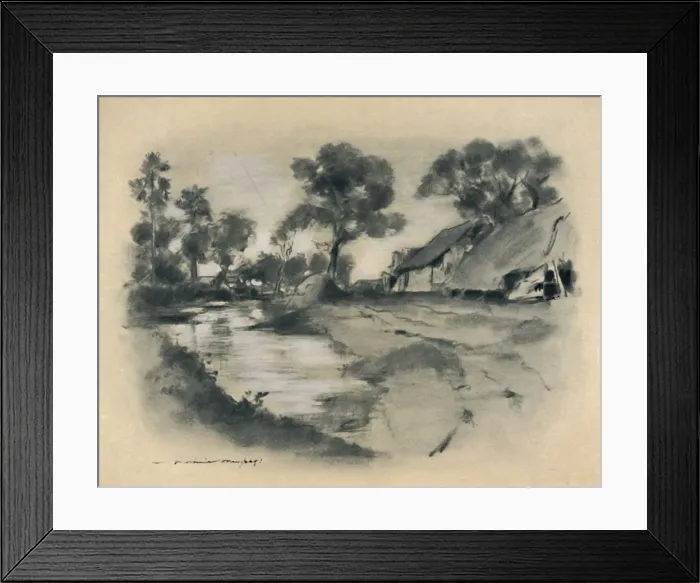 Framed Print : On the Road to Mandalay, 1903. Artist: Mortimer L Menpes Framed Print : On the Road to Mandalay, 1903. Artist: Mortimer L Menpes