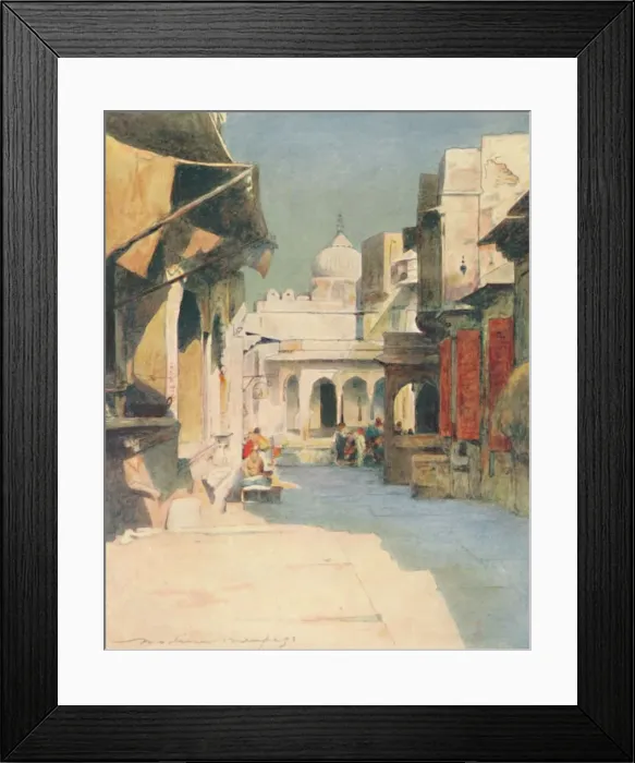 Framed Print : Jeypore, 1905. Artist: Mortimer Luddington Menpes Framed Print : Jeypore, 1905. Artist: Mortimer Luddington Menpes