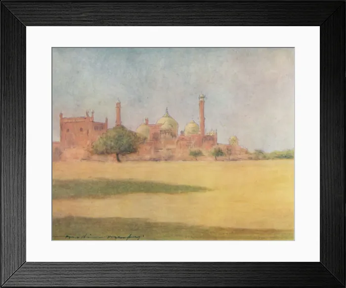 Framed Print : The Jumna Masjid, 1905. Artist: Mortimer Luddington Menpes Framed Print : The Jumna Masjid, 1905. Artist: Mortimer Luddington Menpes