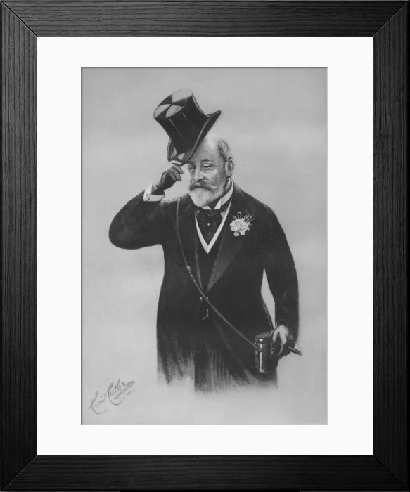 Framed Print : King Edward VII, 1911 Framed Print : King Edward VII, 1911