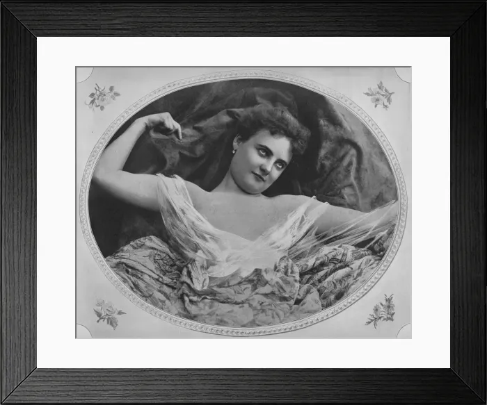 Framed Print : Marguerite Ligniere, 1900 Framed Print : Marguerite Ligniere, 1900