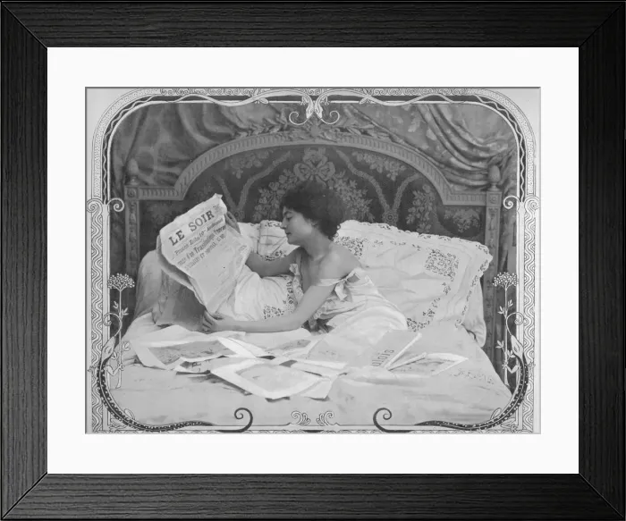 Framed Print : L Affaire, 1900 Framed Print : L Affaire, 1900