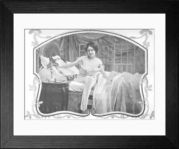 Framed Print : L Attente, 1900 Framed Print : L Attente, 1900