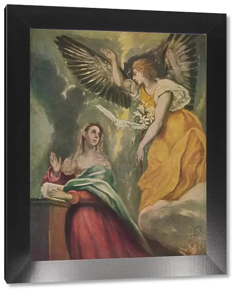 Mariae Verkundigung, (The Annunciation), c1595 - 1600, (1938). Artist: El Greco