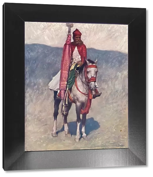 A Jaipur Horseman, 1903. Artist: Mortimer L Menpes